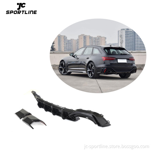 Pre-preg RS6 Auto Carbon Rear Diffuser for Audi RS6 C8 2019-2021